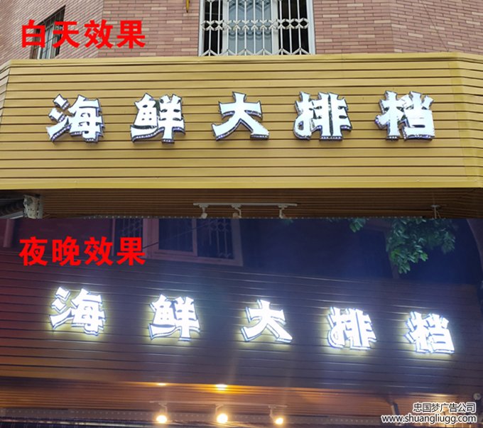 侧面网孔字